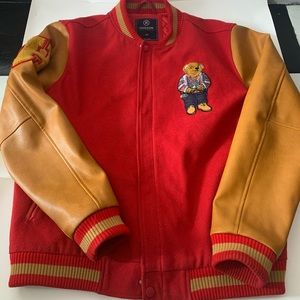 Hudson “it’s was all a dream” varsity jacket.